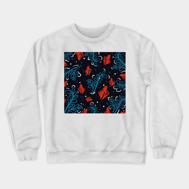 HOLIDAY FEEL PATTERN Crewneck Sweatshirt by artistic-much